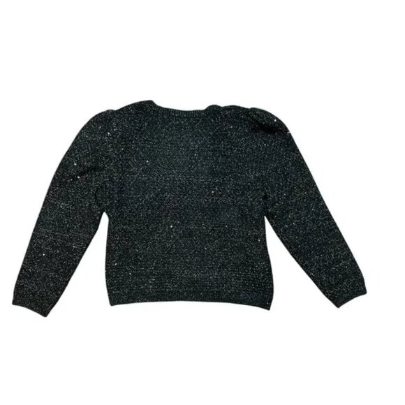 Express Black Sparkle Cardigan - Picture 2 of 8